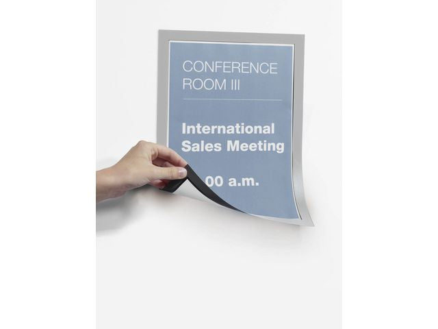 Magnetram DURAFRAME A4 silv 5/fp